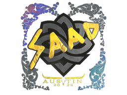 Sticker | saadzin (Holo) | Austin 2025