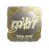 Sticker | saffee (Gold) | Austin 2025