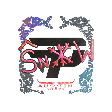 Sticker | snow (Holo) | Austin 2025