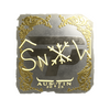 Sticker | snow (Gold) | Austin 2025