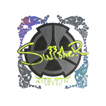 Sticker | Swisher (Holo) | Austin 2025