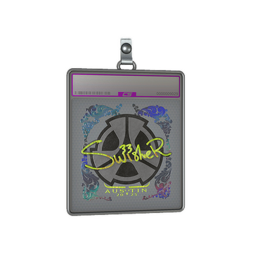 Sticker Slab | Swisher (Holo) | Austin 2025