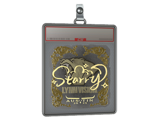 Sticker Slab | Starry | Austin 2025 | Gold