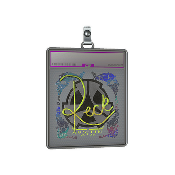 Sticker Slab | reck (Holo) | Austin 2025