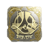 Sticker | reck (Gold) | Austin 2025