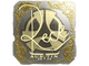Sticker | reck (Gold) | Austin 2025