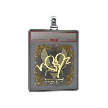 Sticker Slab | ropz (Gold) | Austin 2025