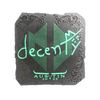 Sticker | decenty (Foil) | Austin 2025
