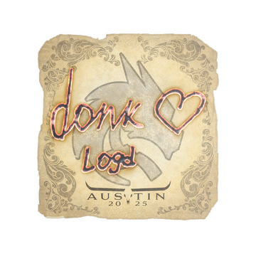Sticker | donk | Austin 2025