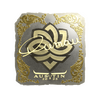 Sticker | dumau (Gold) | Austin 2025