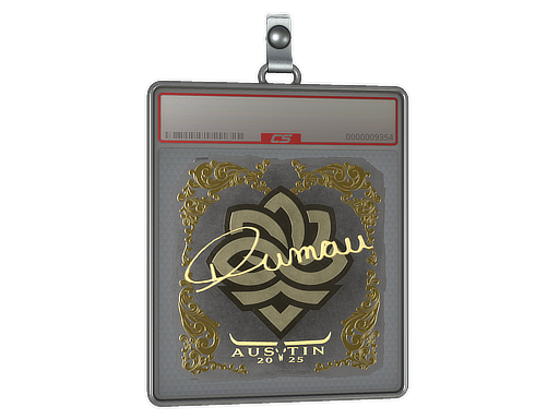 Sticker Slab | dumau (Gold) | Austin 2025