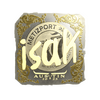 Sticker | isak (Gold) | Austin 2025