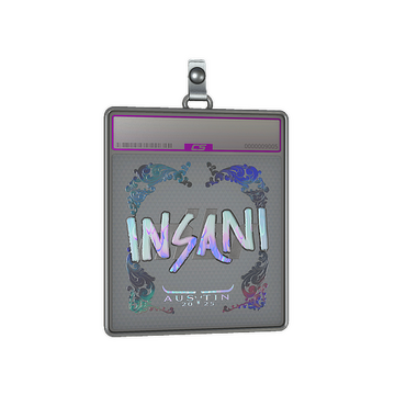 Sticker Slab | insani (Holo) | Austin 2025
