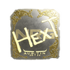 Sticker | HexT (Gold) | Austin 2025