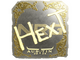 Sticker | HexT (Gold) | Austin 2025