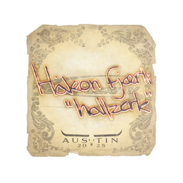 Sticker | hallzerk | Austin 2025