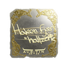 Sticker | hallzerk (Gold) | Austin 2025