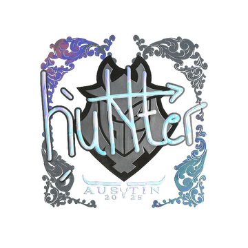 Sticker | huNter- (Holo) | Austin 2025