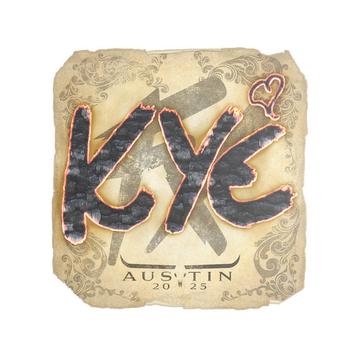 Sticker | kye | Austin 2025
