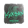 Sticker | kyxsan (Foil) | Austin 2025