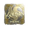 Sticker | kyxsan (Gold) | Austin 2025