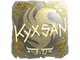 Sticker | kyxsan (Gold) | Austin 2025