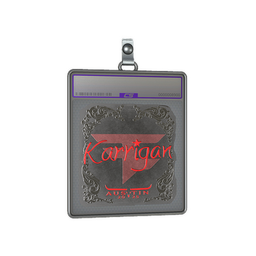 Sticker Slab | karrigan (Foil) | Austin 2025