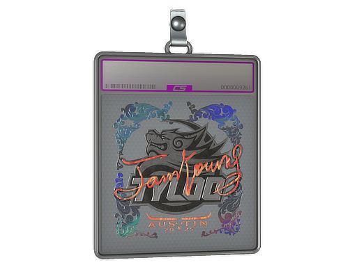 Sticker Slab | JamYoung (Holo) | Austin 2025