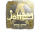 Sticker | jottAAA (Gold) | Austin 2025