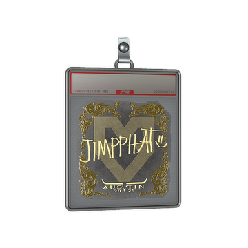 Sticker Slab | Jimpphat (Gold) | Austin 2025
