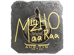 Sticker | mzinho (Foil) | Austin 2025