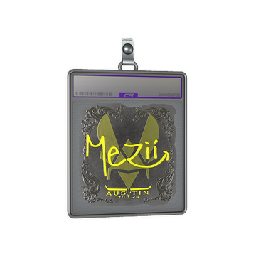 Sticker Slab | mezii (Foil) | Austin 2025