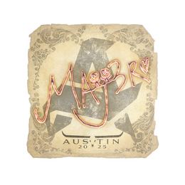 Sticker | MAJ3R | Austin 2025