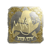 Sticker | MAJ3R (Gold) | Austin 2025
