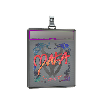 Sticker Slab | Maka (Holo) | Austin 2025