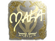 Sticker | Maka (Gold) | Austin 2025