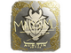 Sticker | malbsMd (Gold) | Austin 2025