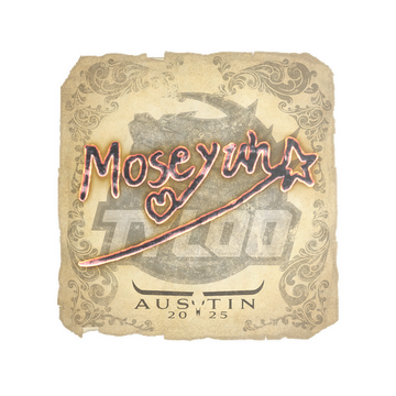 Sticker | Moseyuh | Austin 2025