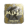 Sticker | mlhzin (Gold) | Austin 2025