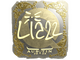 Sticker | Liazz (Gold) | Austin 2025