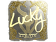 Sticker | Lucky (Gold) | Austin 2025