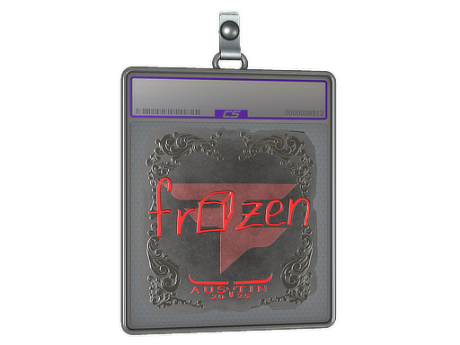 Sticker Slab | frozen (Foil) | Austin 2025