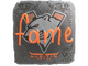 Sticker | fame (Foil) | Austin 2025