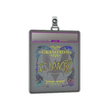 Sticker Slab | FlameZ (Holo, Champion) | Austin 2025