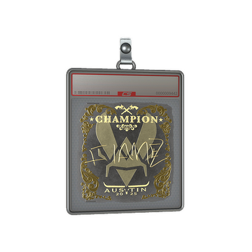 Sticker Slab | FlameZ (Gold, Champion) | Austin 2025