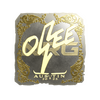 Sticker | oSee (Gold) | Austin 2025