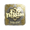Sticker | n1ssim (Gold) | Austin 2025