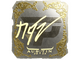 Sticker | NQZ (Gold) | Austin 2025