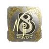 Sticker | npl (Gold) | Austin 2025