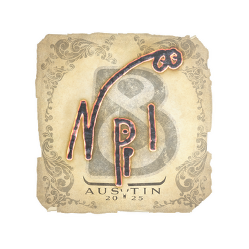 Sticker | npl | Austin 2025